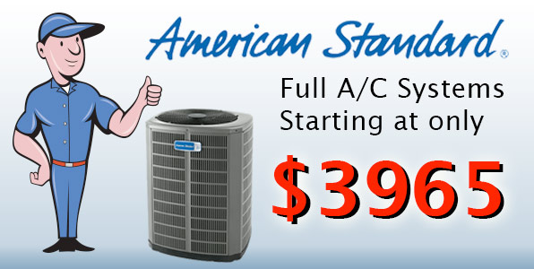 A/C systems starting at 3965 usd